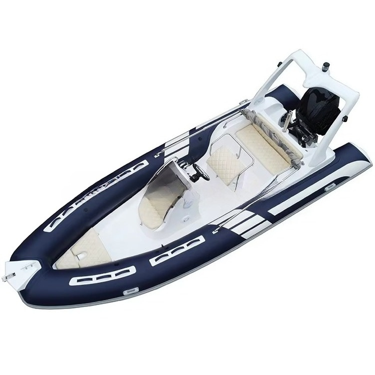 Blue Color 19 Foot PVC air Pon - Fishing Boat Fiberglass ulasan dan harga