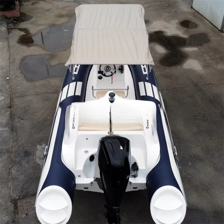 Blue Color 19 Foot PVC air Pon - Fishing Boat Fiberglass ulasan dan harga