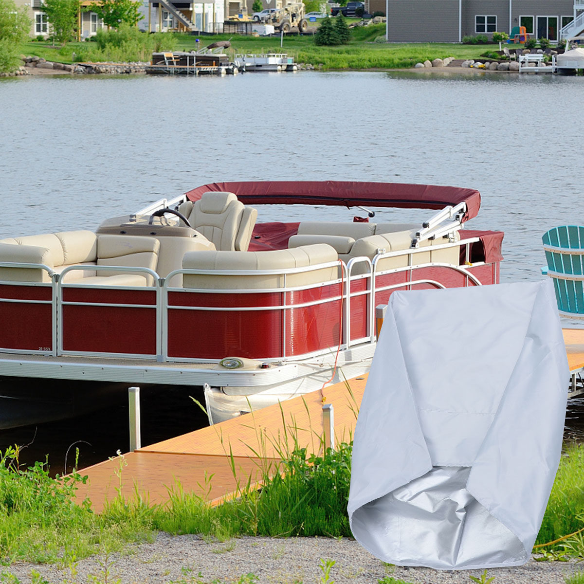 210D Oxford Boat Seat Cover Wa - Fishing Boat Seat ulasan dan harga